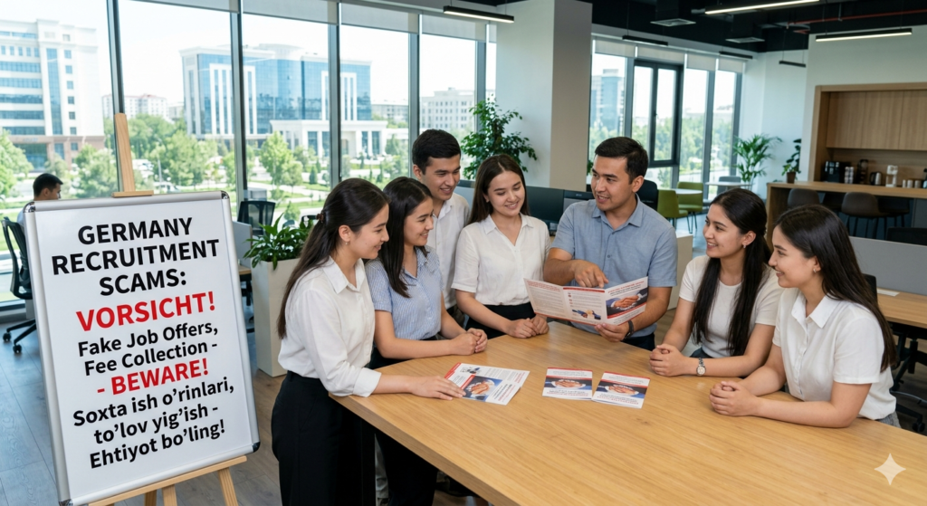 Germany Recruitment Scams Uzbekistan
