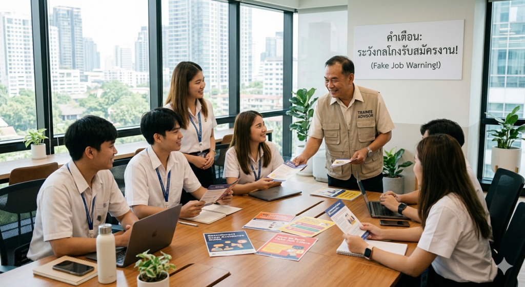 Germany recruitment scams Thailand, fake vocational training Bangkok, Germany visa broker Chiang Mai, verify German contract Thailand, legal Ausbildung Europe