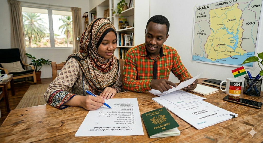 Visum Check Ghana-Dein Weg zur Ausbildung in Deutschland