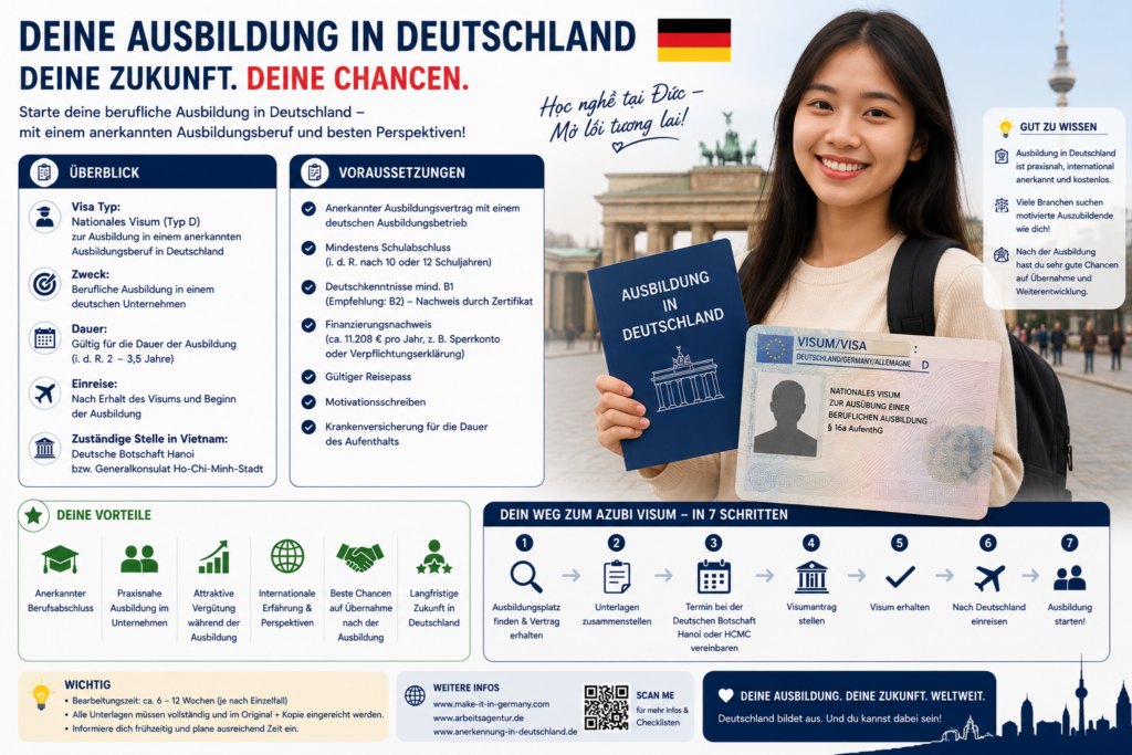 Visum Check Vietnam für Ausbildung