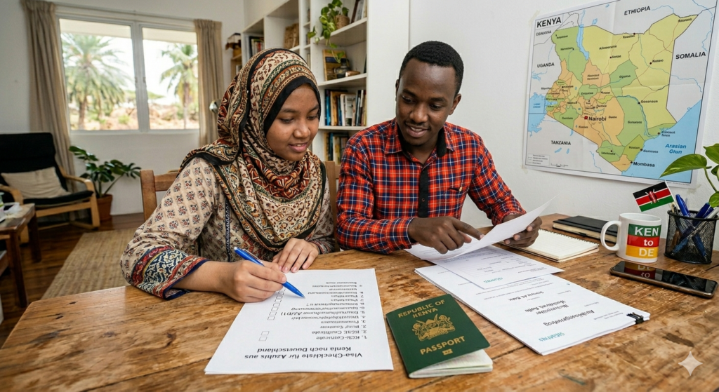 Visum Check Kenia - Wichtig für Deine Ausbildung in Deutschland