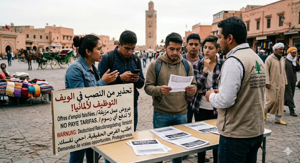 germany recruitment scams morocco