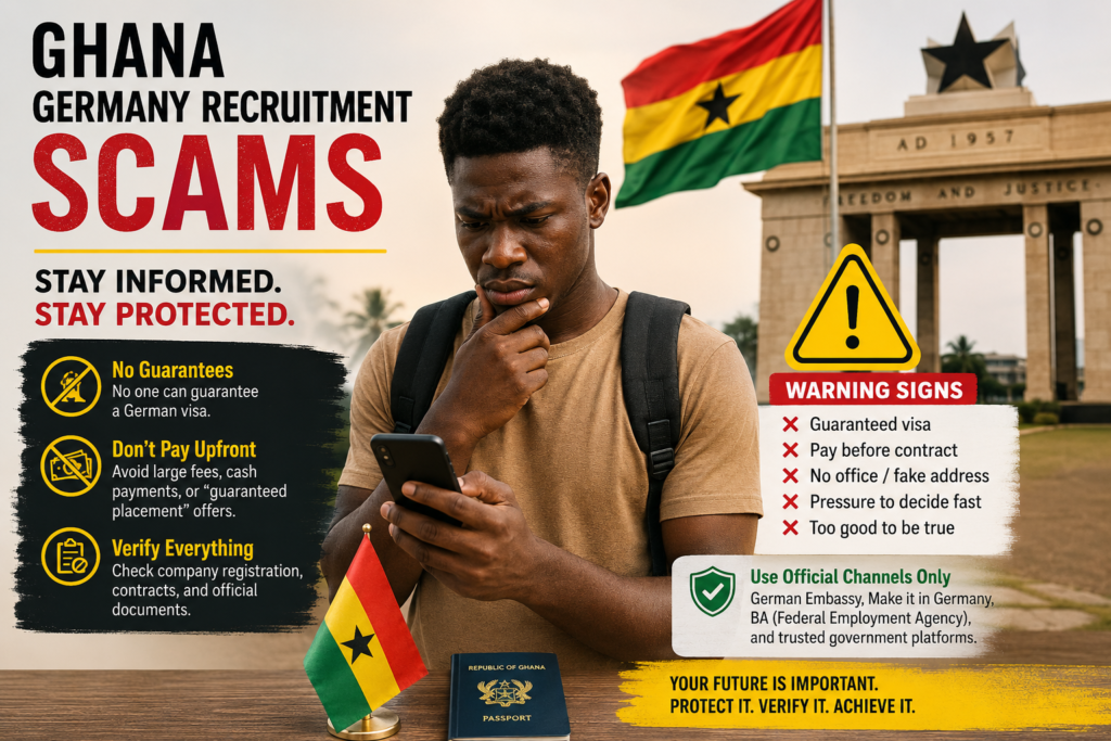 recruitment scams - Ghana
